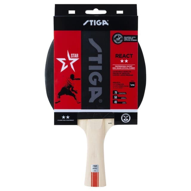 STIGA Bat 2-Star React