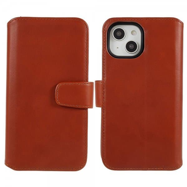 Nordic Covers iPhone 14 Plus Etui MagLeather Maple Brown