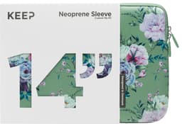 KEEP 14" PC neopren-etui (Jade Summer Flower)