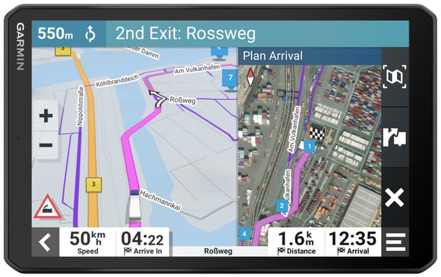 Garmin dēzl LGV810 lastbil-GPS