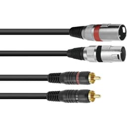 Omnitronic 3022522C XLR Adapterkabel [2x XLR-stik