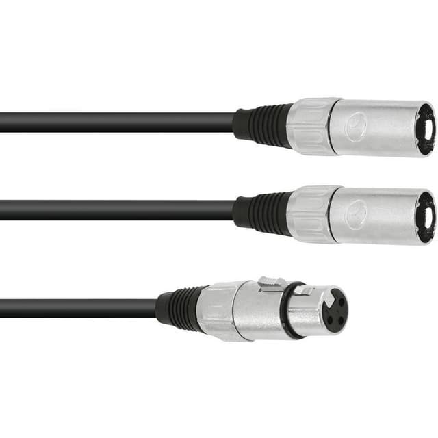 Omnitronic 30225204 XLR Adapterkabel [1x XLR-bøsning
