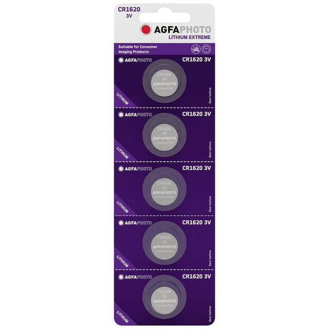 AgfaPhoto 150-803234 Knapcellebatteri 5 stk