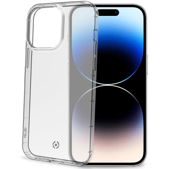 Celly Hexagel Anti-shock cover til iPhone 14 Pro Transp