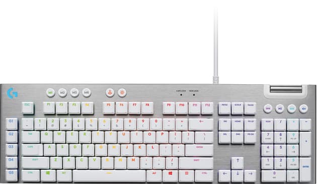 Logitech G815 RBG gaming tastatur (hvid)