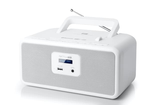 M-32 DBW Radio portable DAB+ FM CD USB white