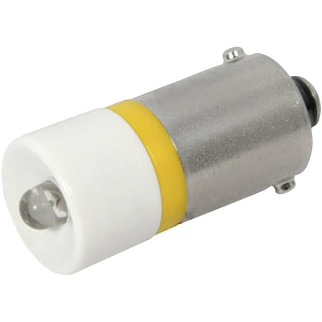 CML LED-signallampe BA9s Gul 24 V/DC, 24 V/AC 300 mcd