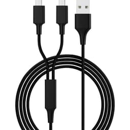 Smrter USB-opladerkabel USB 2.0 USB-A-hanstik,