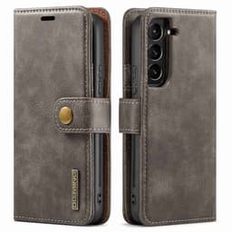 DG MING Samsung S23 2-i-1 Magnet Pungetui - Grå
