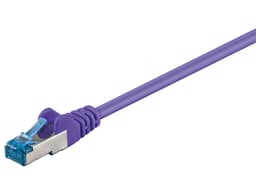 Goobay Netværkskabel CAT 6A, S/FTP (PiMF), violet, 2 m