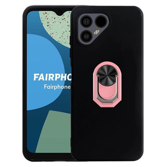 TPU ringcover Fairphone 4 - Lyserød