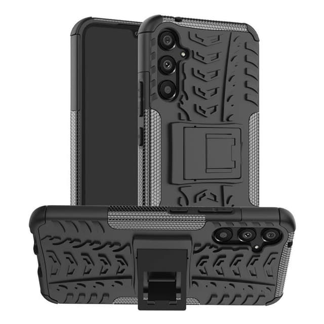 Stødbestandigt cover med stativ Samsung Galaxy A24 4G - Sort