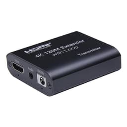 NÖRDIC HDMI Cat6 extension 120m 4K30Hz HD med loop EDID funktion HDMI Extension