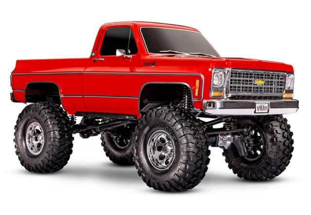 Traxxas TRX-4 Chevrolet K10 Rød 1/10 RTR