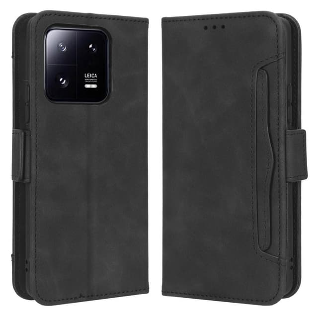 SKALO Xiaomi 13 5G 6-RUM Pungetaske - Sort