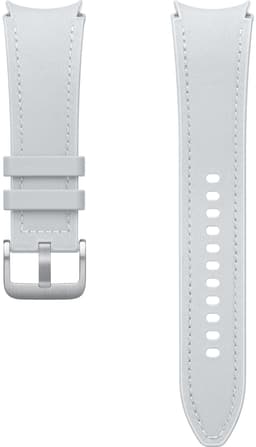 Samsung Galaxy Watch6 Hybrid Leather rem M/L (sølv)