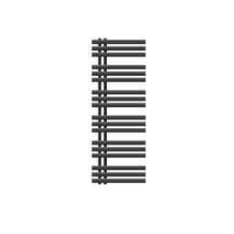 Design badeværelsesradiator Iron EM 500x1400 mm antracit LuxeBath