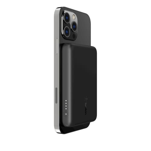 Belkin BPD002BTBK, 2500 mAh, Trådlös laddning, 5 W, Svart