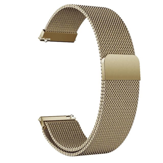 SKALO Milanese Loop til Garmin Venu 2 Plus - Champagne