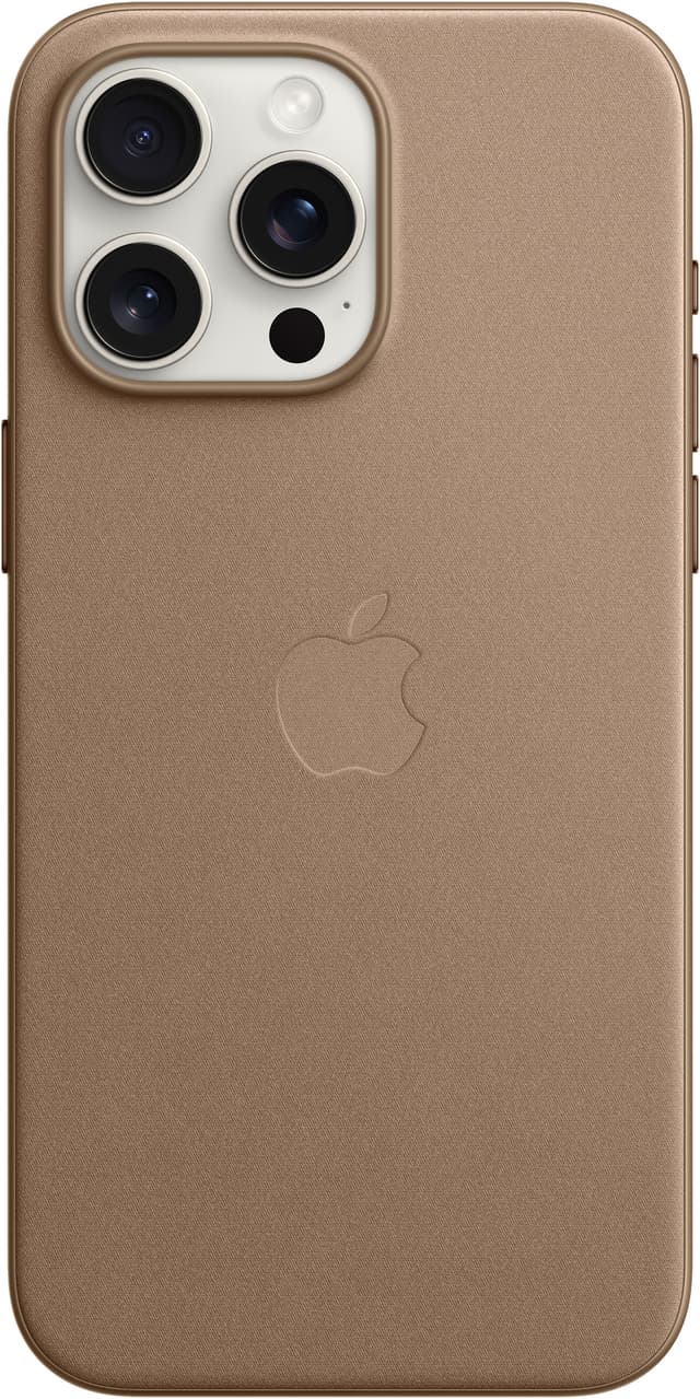 iPhone 15 Pro Max FineWoven etui med MagSafe (taupe)