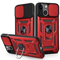 Jazz 3i1 cover Apple iPhone 15 Plus - Rød