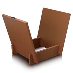 Lenco TTA-040BN Træ Rack til Vinylopbevaring (Brun)