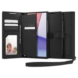 Spigen Samsung Galaxy S23 Ultra Etui Sort