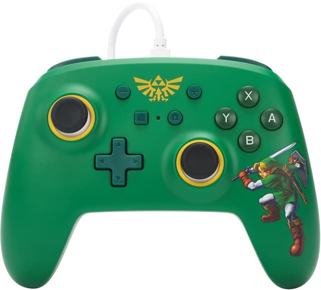 PowerA Nintendo Switch USB-kablet gamepad (Zelda Edition)