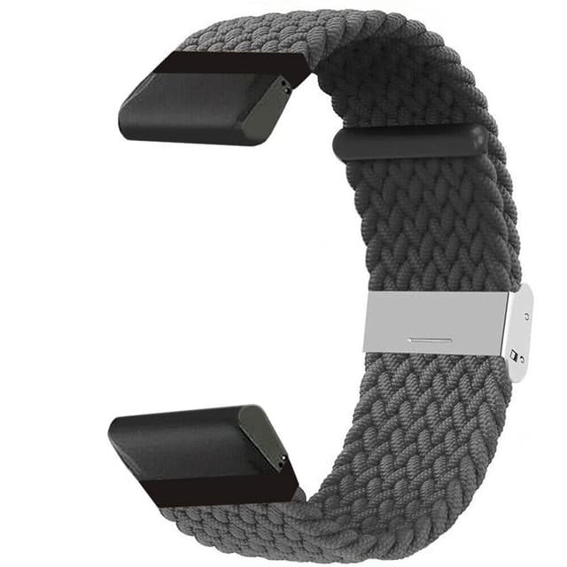 Flettet Urrem Garmin Fenix 5X Plus - Skygrey