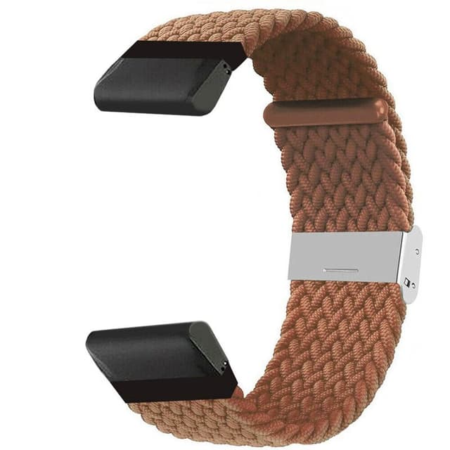 Flettet Urrem Garmin Fenix 7 - Brown