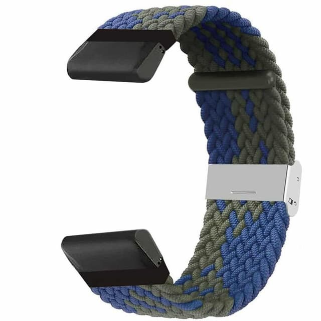 Flettet Urrem Garmin Tactix 7 - Bluegreen