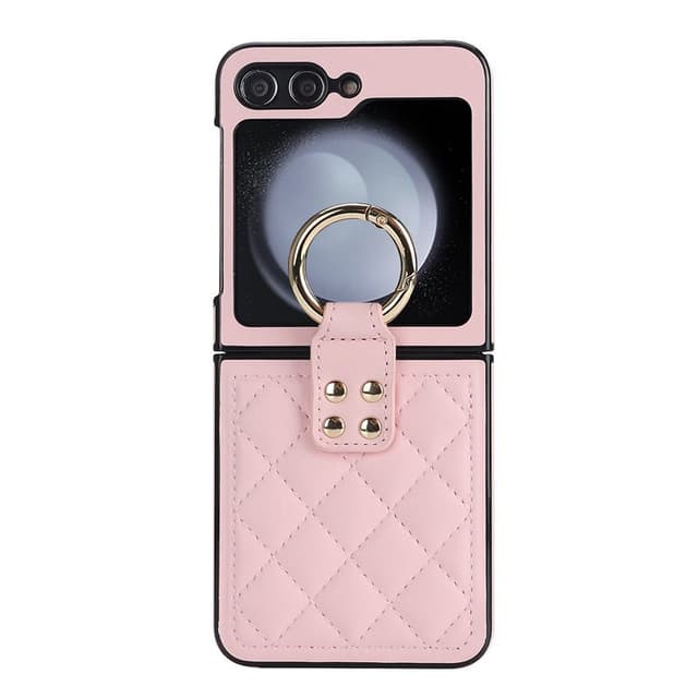 Rhombus Ring cover Samsung Galaxy Z Flip 5 - Lyserød