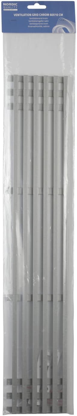 Nordic Quality ventilationsrist - krom