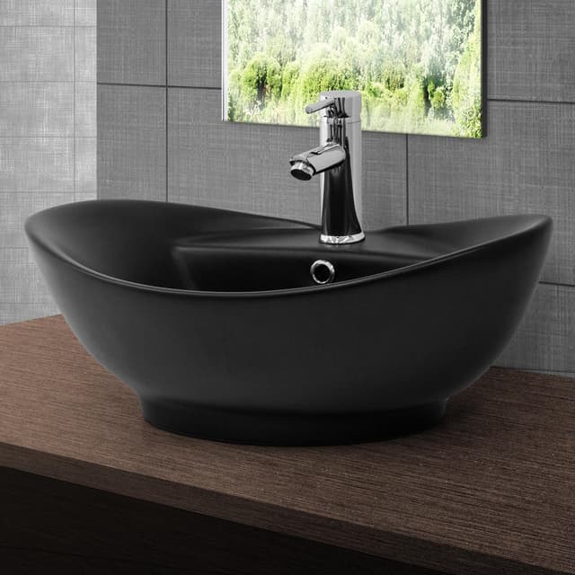 Håndvask 59x20,5x39,5 cm Hvid keramik ML-Design