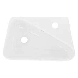 ML-Design Keramisk håndvask Hvid 45x27x13 cm Vinklet