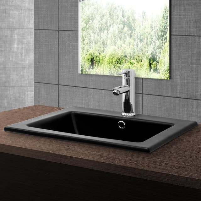 ML-Design keramisk håndvask hvid 45x22,5x42 cm Designet