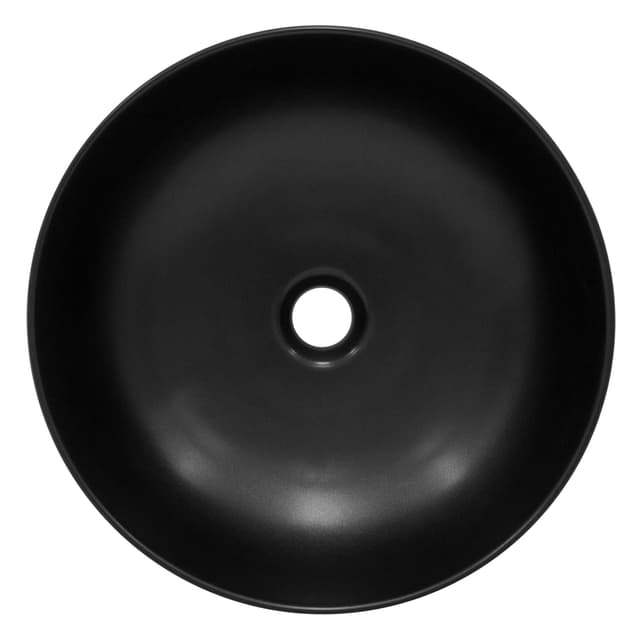 ECD Germany håndvask - 400 x 400 x 135 mm - fremstillet af keramik - hvid