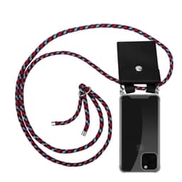 iPhone 11 PRO MAX Etui Cover Kæde (Blå)
