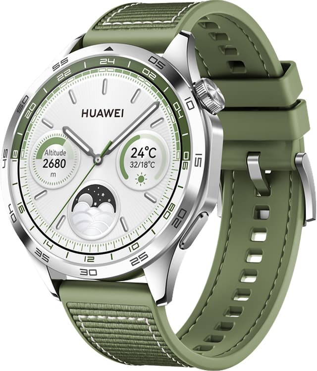 Huawei Watch GT 4 sportsur 46 mm (grøn)