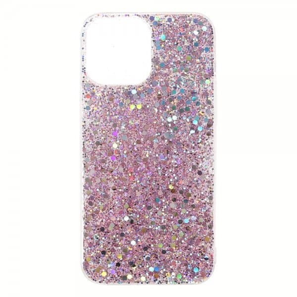 Nordic Covers iPhone 13 Cover Sparkle Series Blossom Pink