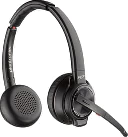 HP Poly Savi 8220-M høretelefoner med base