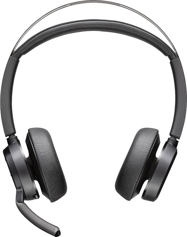 HP Poly Voyager Focus 2-M MS Teams høretelefoner USB-C med opladningsstation