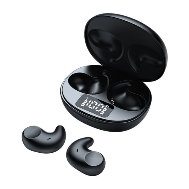 I øret til at sove med Sleep Headphones Bluetooth - Sort