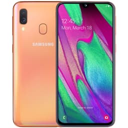 Samsung Galaxy A40 smartphone (koral)