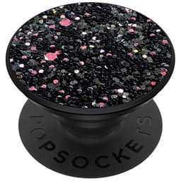 Popsockets greb til mobilenhed (sparkle black)