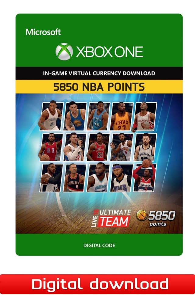 NBA Live 16 5850 NBA Points - XOne