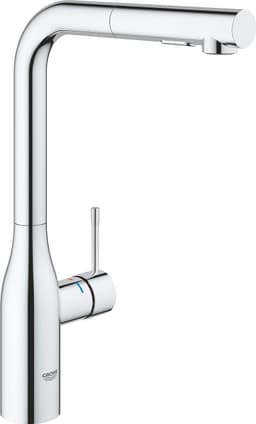 Grohe Essence blandingsbatteri med L-tud og udtræk (krom)