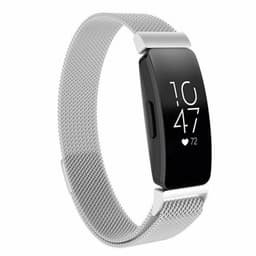 Milanese magnetiske armbånd FITBIT Inspire / Inspire HR - Silver