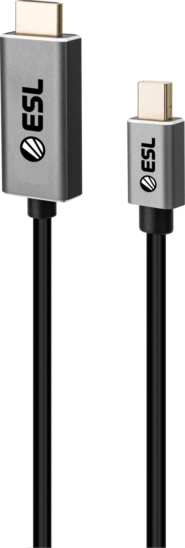 ESL Gaming mini DisplayPort til HDMI kabel  (2 m)