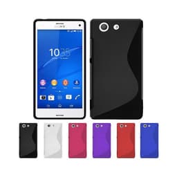 S-Line Silicone Cover til Sony Xperia Z3 Compact (D5803) : farve - gennemsigtig